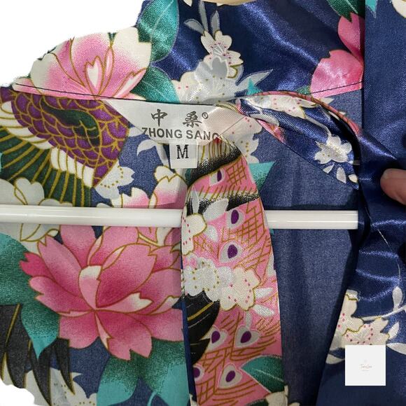 Zhong Sang Kimono Style Robe with belt Women's Medium - Picture 3 of 3